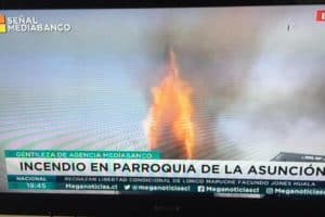 Fire in the parish of the Assumption