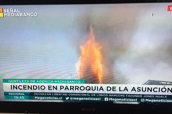Fire in the parish of the Assumption