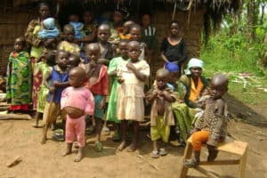 Refugees and displaced in eastern part of the Democratic Republic of the Congo