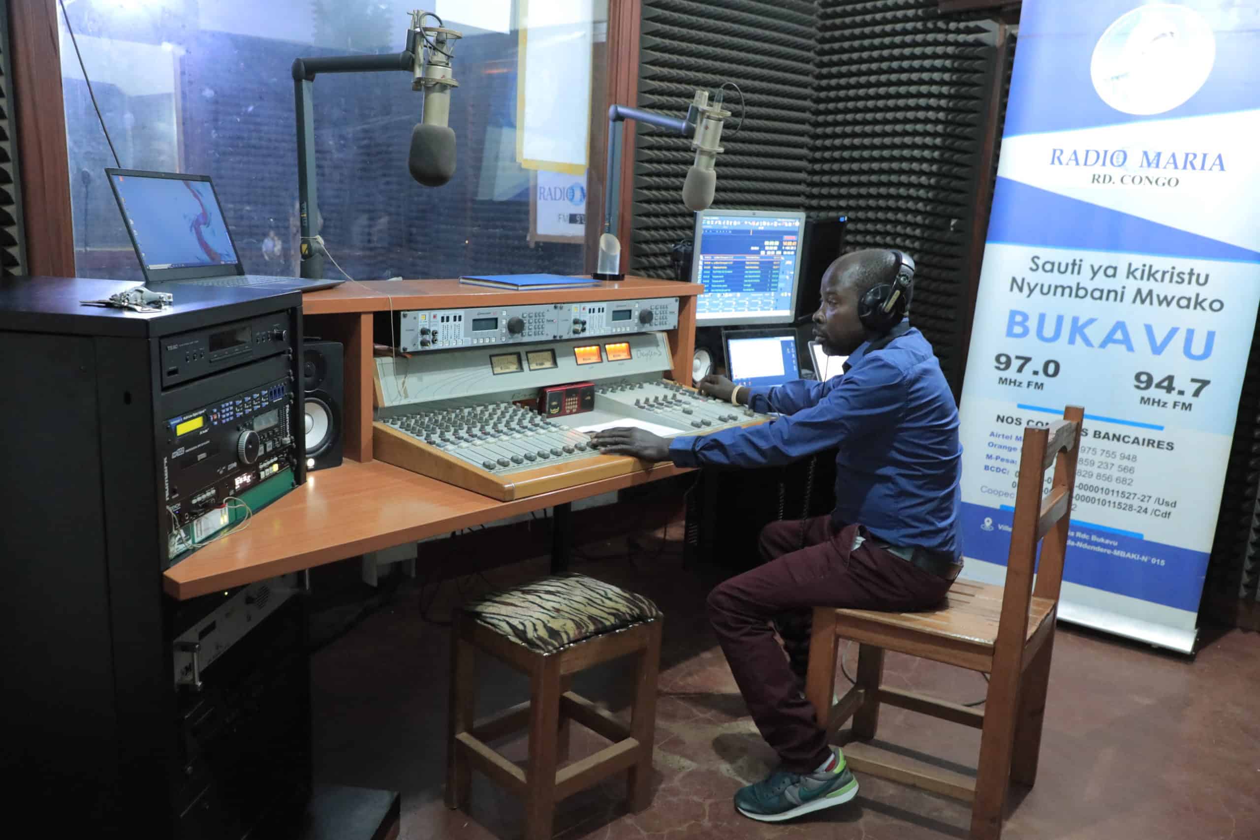 Equipment for a Catholic Radio Station in the Congo
