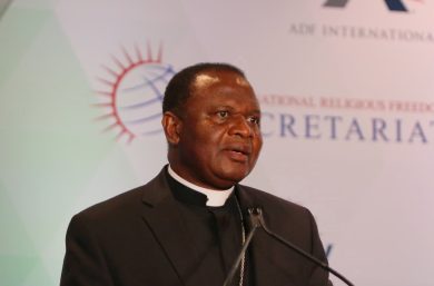 Bishop Jude Ayodeji Arogundade, bishop of the diocese of Ondo in Nigeria, during the second annual International Religious Freedom Summit (June 28-30, 2022) in Washintong, D.C.