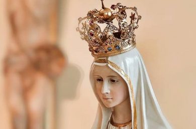 Pilgrim Virgin of Our Lady of Fatima was blessed by Pope Paul VI on 13 May 1967 especially for Germany on the 50th anniversary of the Marian apparitions of Fatima. It was specially consecrated and sent by the Pope to reach as many people as possible in Germany with the message of Fatima.