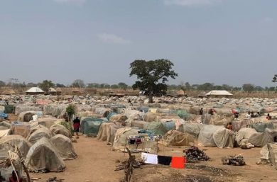 Situation of idps in Guma, local government area of Benue state.
NIGERIA / MAKURDI 22/00183
Sleeping mats and blankets for 2500 IDPs living in a camp in Guma.