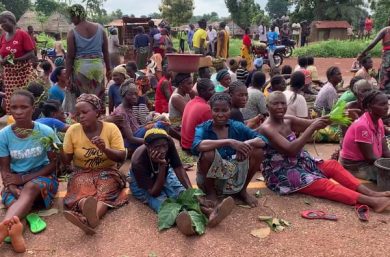 Nigeria,
Victims and displaced after Fulani attacks. Ortese IDPs.